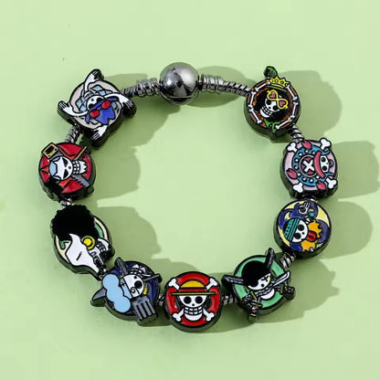 Pulsera Banderas con 9 Charms