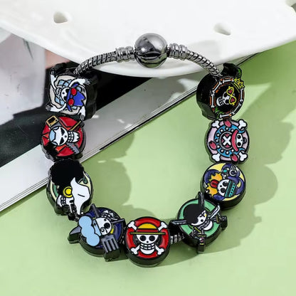 Pulsera Banderas con 9 Charms